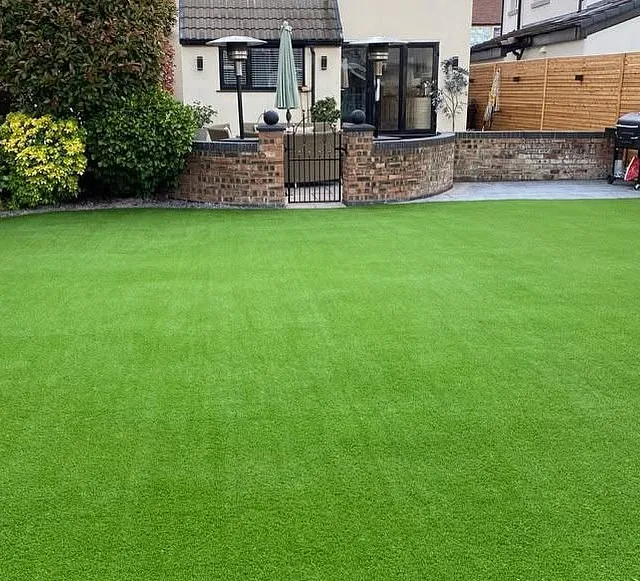 luxury artificial grass fitted