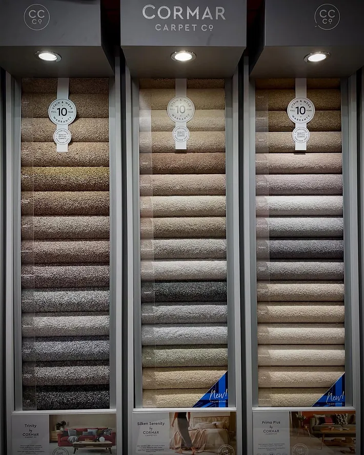 Cormar carpet samples