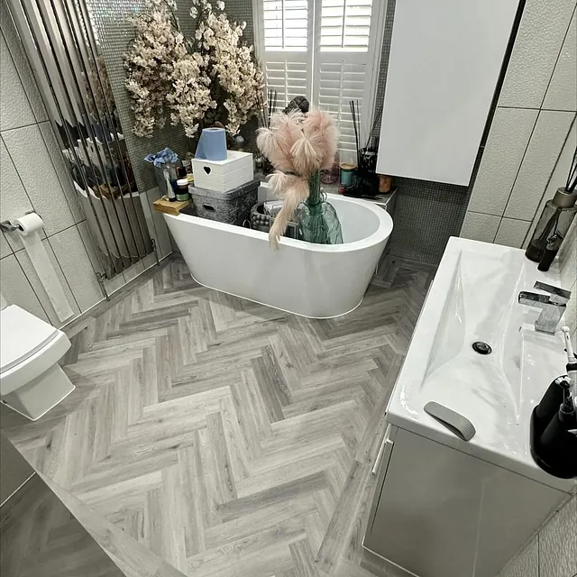 Bathroom flooring