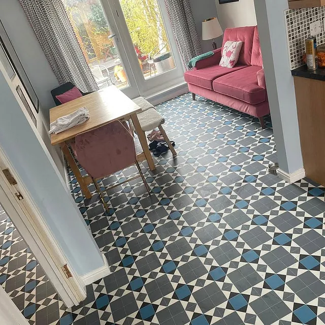 An apartment fitted in our Octavian Collection Amplus Devon vinyl