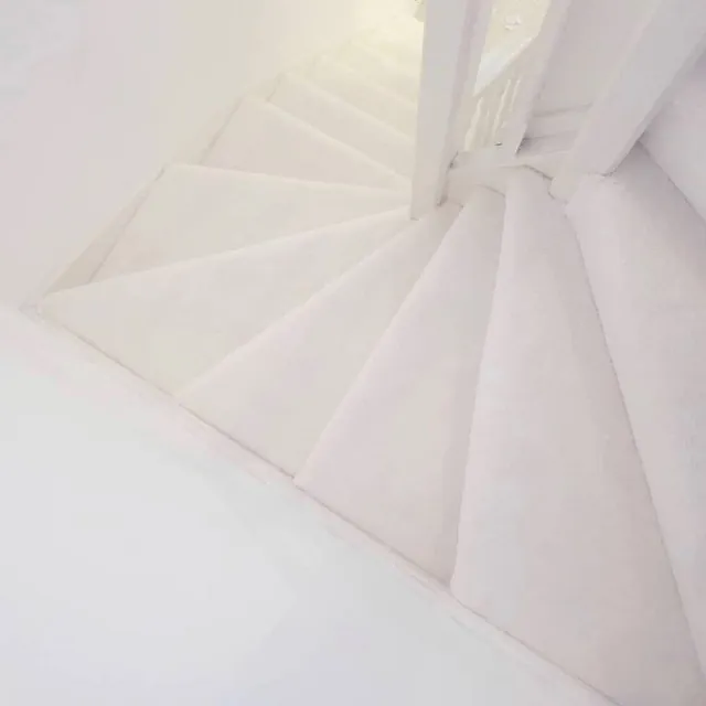 Luxury soft touch white carpet